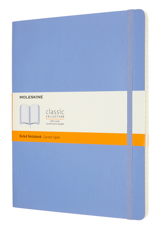 записная книжка в линейку moleskine classic xlarge 19х25 см 192 стр твердая обложка черная Записная книжка в линейку Moleskine 