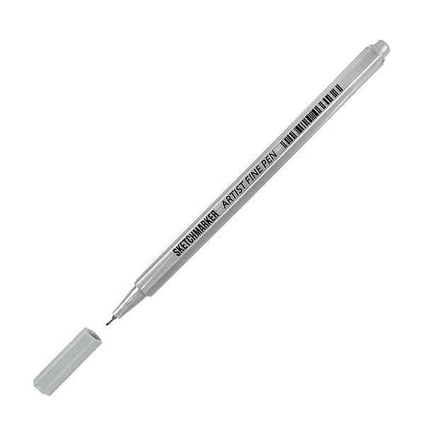 Ручка капиллярная SKETCHMARKER Artist fine pen цв. Серый светлый ручка капиллярная sketchmarker artist fine pen цв нефритовый