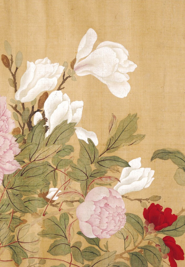 Блокнот Сто цветов фрагмент Белая камелия 78₽