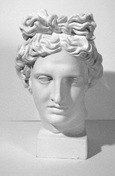 Гипс Голова Аполлона