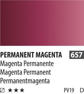 Акварель ShinHanart PWC extra fine 15 мл №657 Пурпурный перманентный