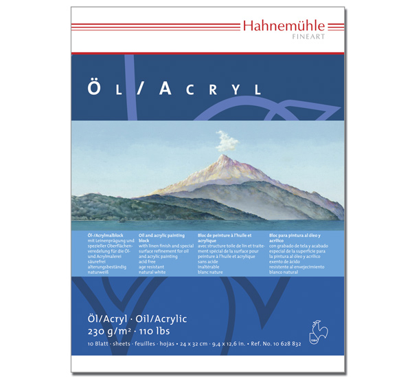 Альбом-склейка для акрила и масла Hahnemuhle "Ol/Acryl"