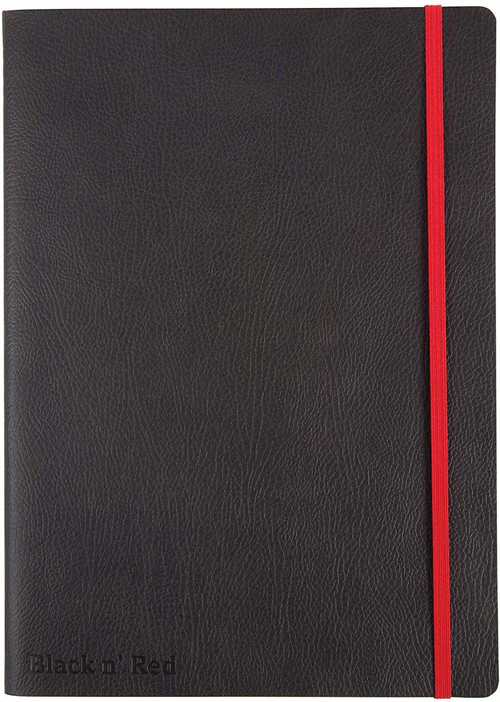 Блокнот в линейку OXFORD Black n Red B5 72 л мягкая обложка Oxf-400051203 - фото 1