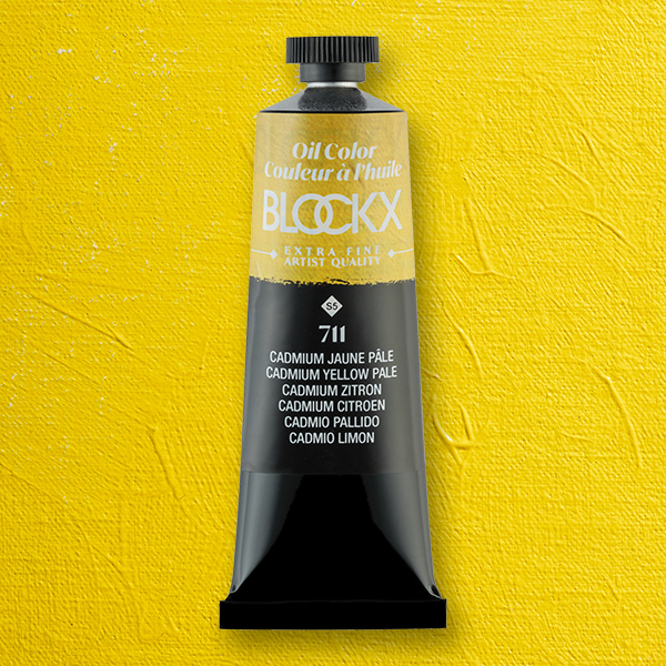 Масло Blockx 35 мл, Кадмий желтый палевый/Cadmium Yellow Pale