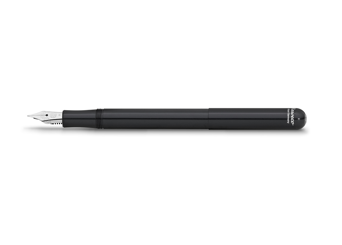 Ручка перьевая Kaweco LILIPUT, чернила синие, корпус черный логика 100 заданий живая природа