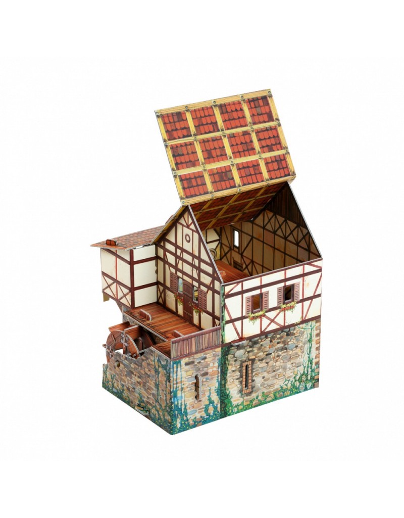 Игровой набор из картона Средневековый город 
