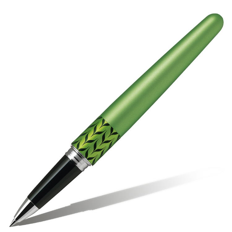 Роллер Pilot “Retro Pop”  0,7 мм цвет черный, корпус зеленый