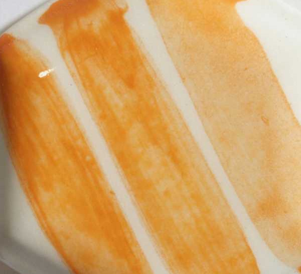 Подглазурная майоликовая краска 200 г, цвет мандарин S-0850-08 - фото 1
