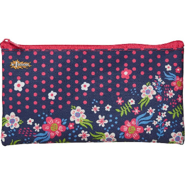 Пенал-косметичка 1 School Цветочная фантазия 195105 мм 106₽
