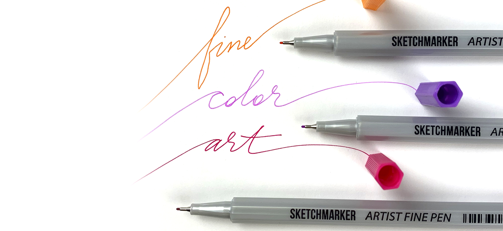 Набор капиллярных ручек SKETCHMARKER Artist fine pen Dark colors 6цв SKM-AFP-6DARK - фото 3