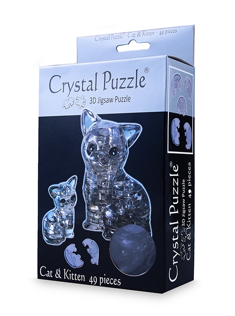 Головоломка "Кошка" CRYSTAL PUZZLE МПИ-90226 - купить в Москве по цене ...