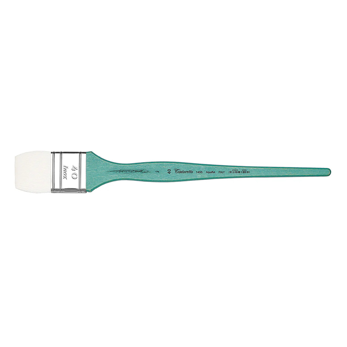 Кисть имитация козы 40 флейц Tintoretto Aquaflat на длинной ручке 3878₽