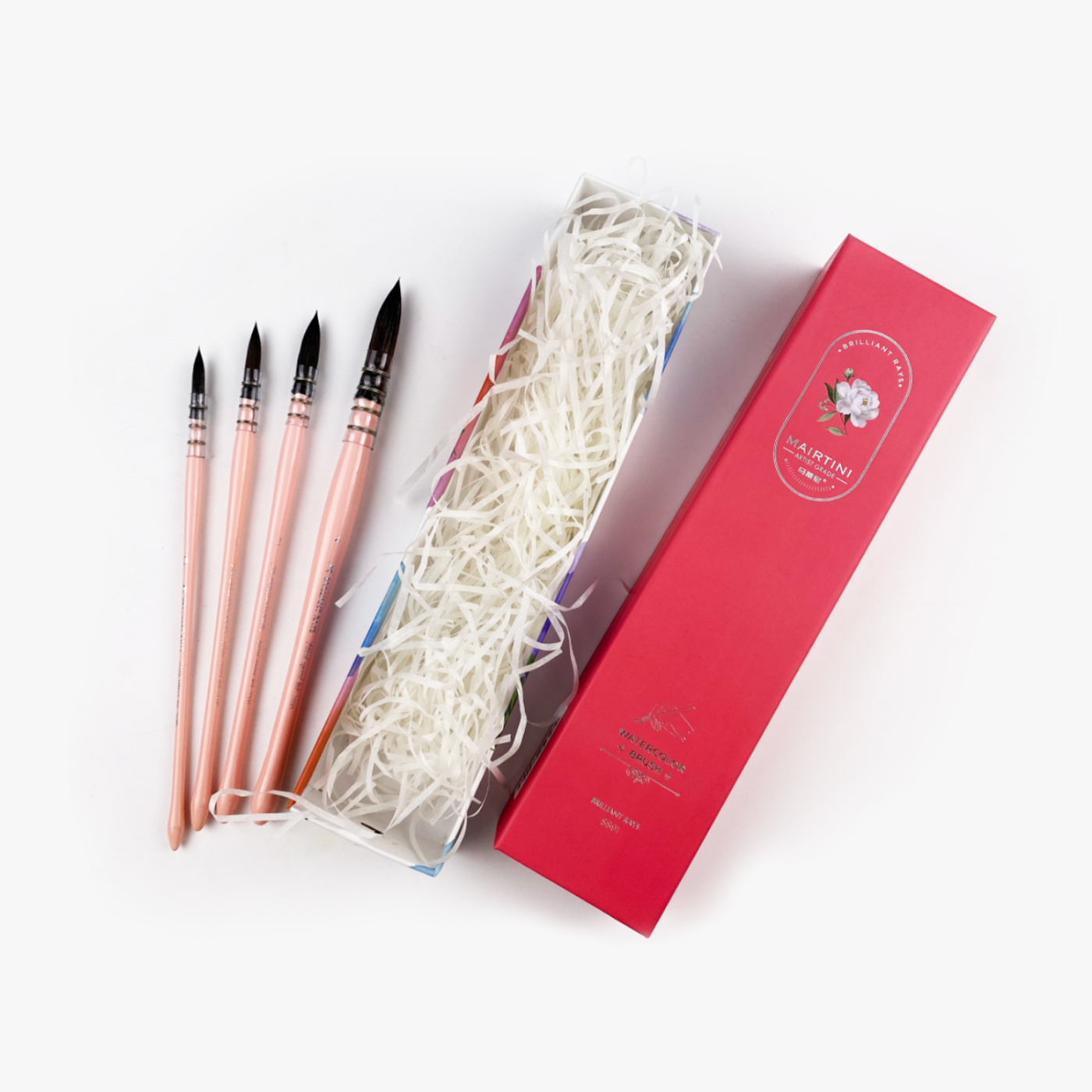 Набор кистей для аварели Mairtini Academy SS91 Series 4 шт 2758₽