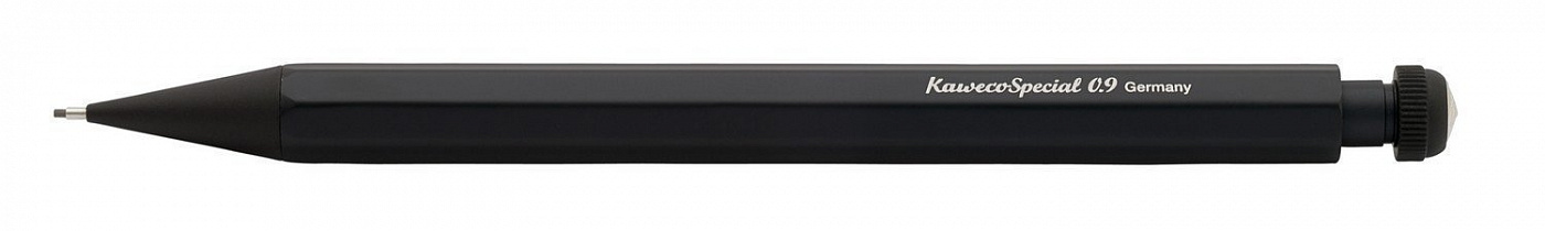 Карандаш механический Kaweco Special 0,9 мм, корпус черный с ластиком