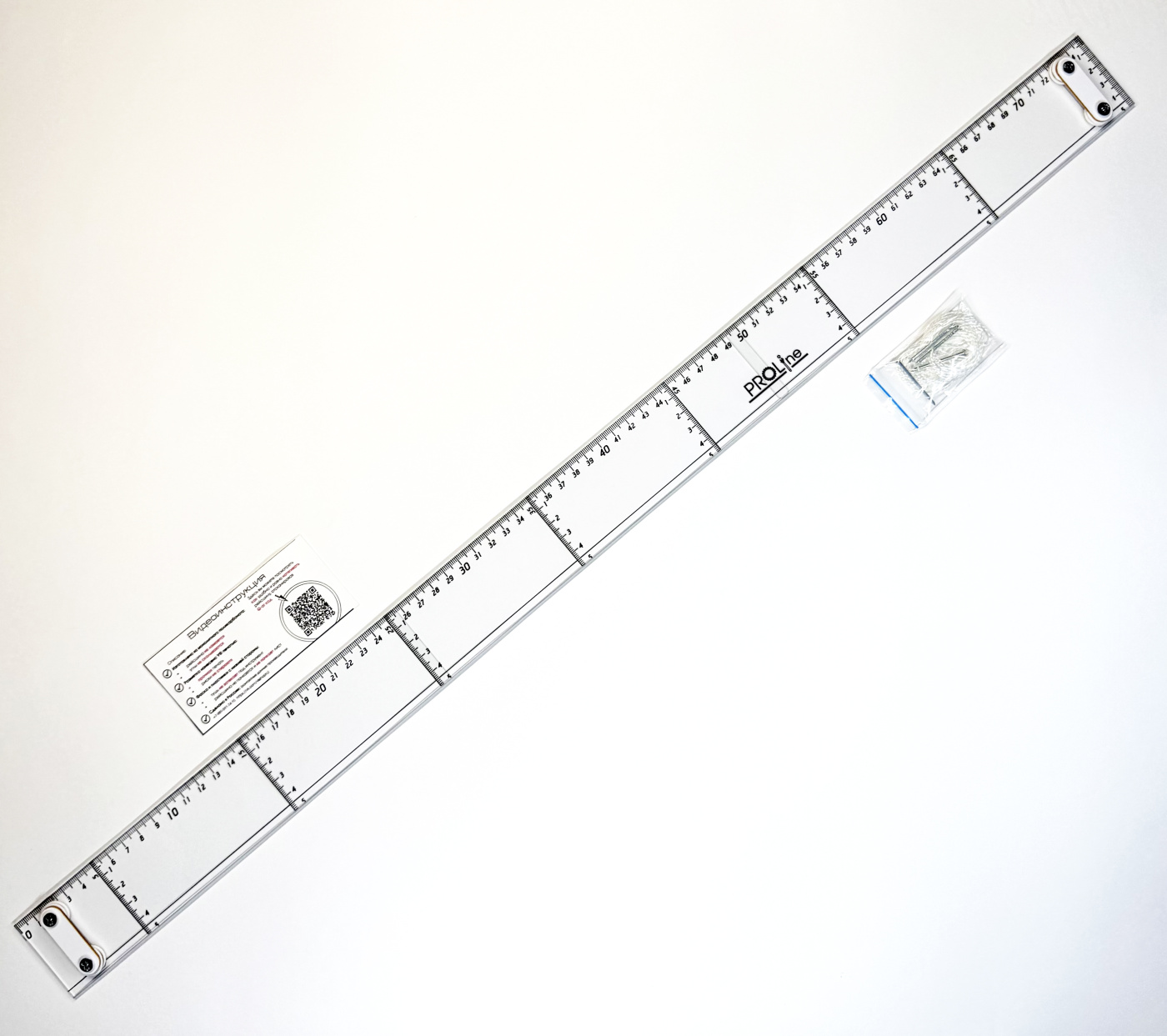 Рейсшина с рисками PROLine 75 см 3165₽