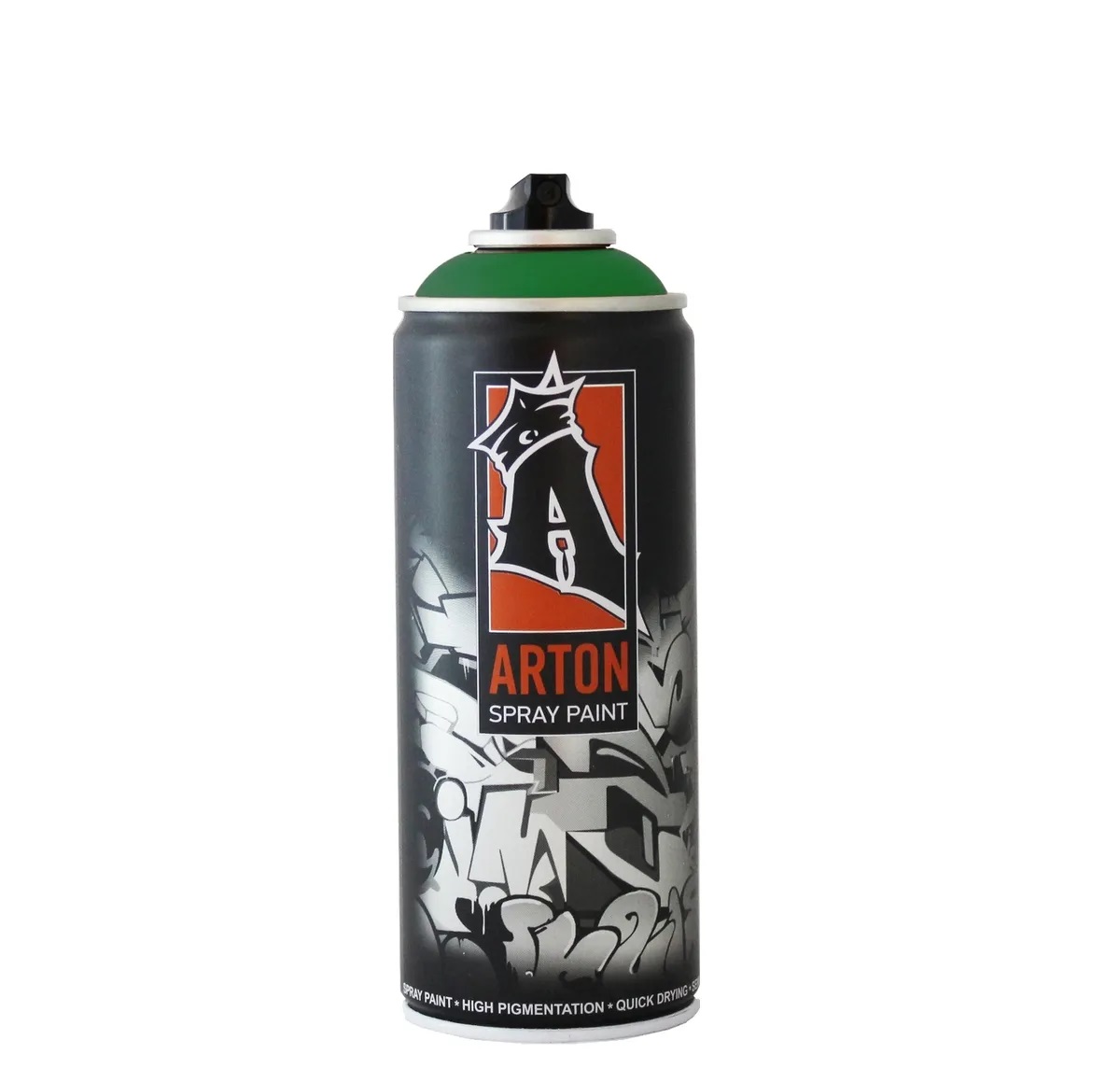 Краска для граффити Arton 400 мл в аэрозоли, Grass Green краска воднодисперсионная ореол полиакриловая универсальная моющаяся влагостойкая матовая 6 5 кг