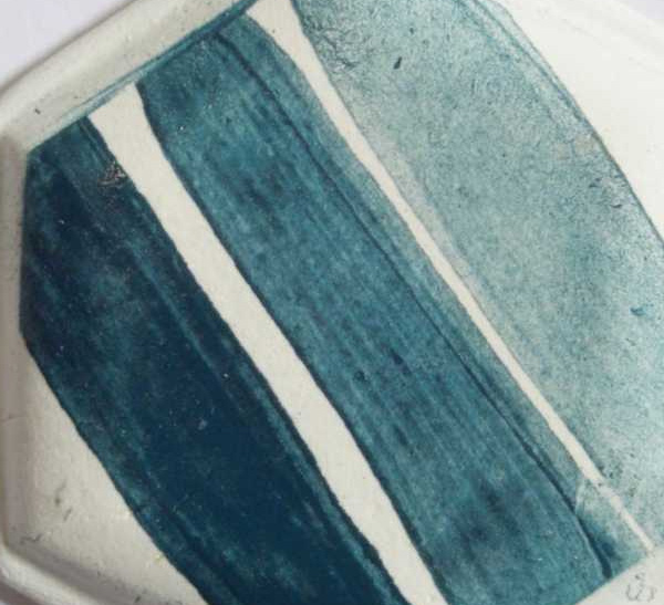 Подглазурная майоликовая краска 50 г, цвет сине-зеленый S-0850-23 - фото 1