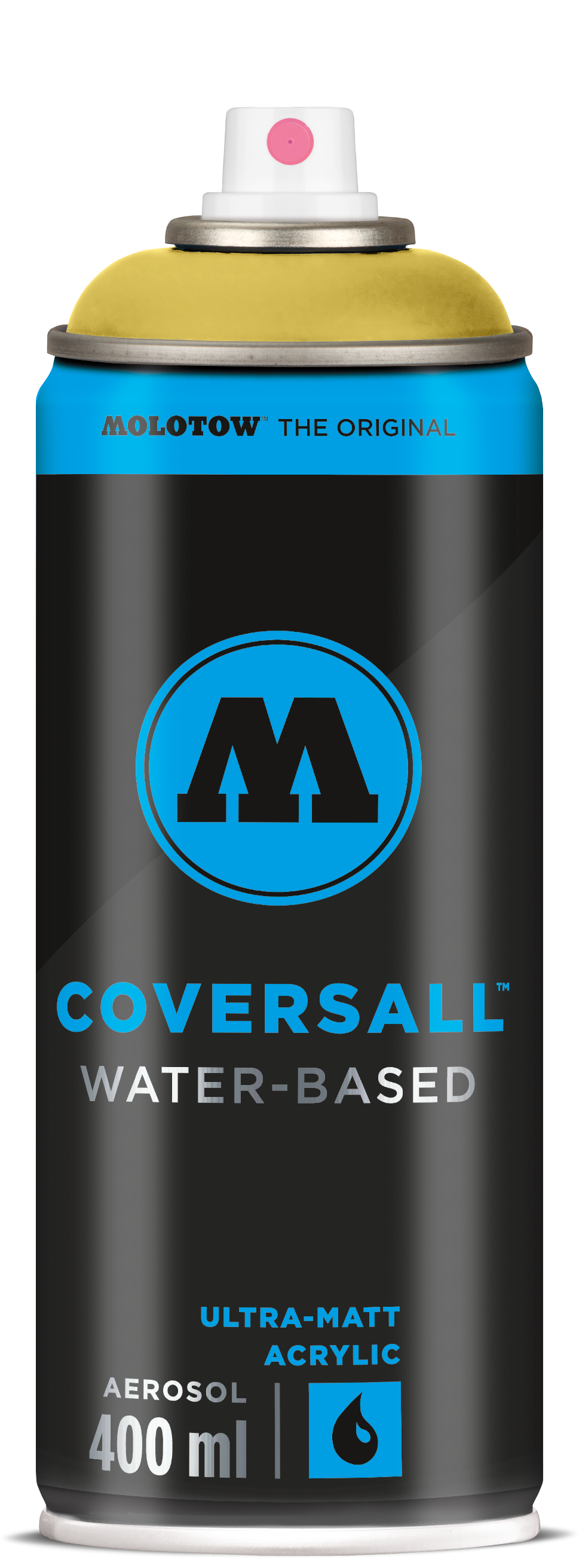 Аэрозольная краска Molotow  "Coversall WB " 400 мл, #049 mustard