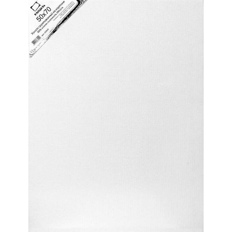 Холст грунтованный на картоне Малевичъ 50x70 см каталог выставки дагеротип автохром полароид 1 1