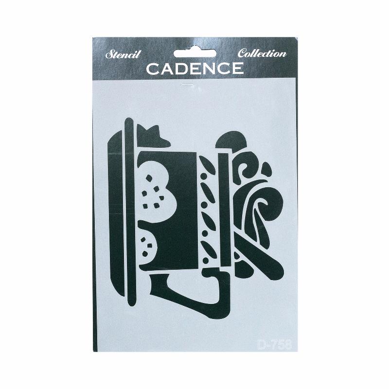 Трафарет Cadence 15*20 см Чашка чая