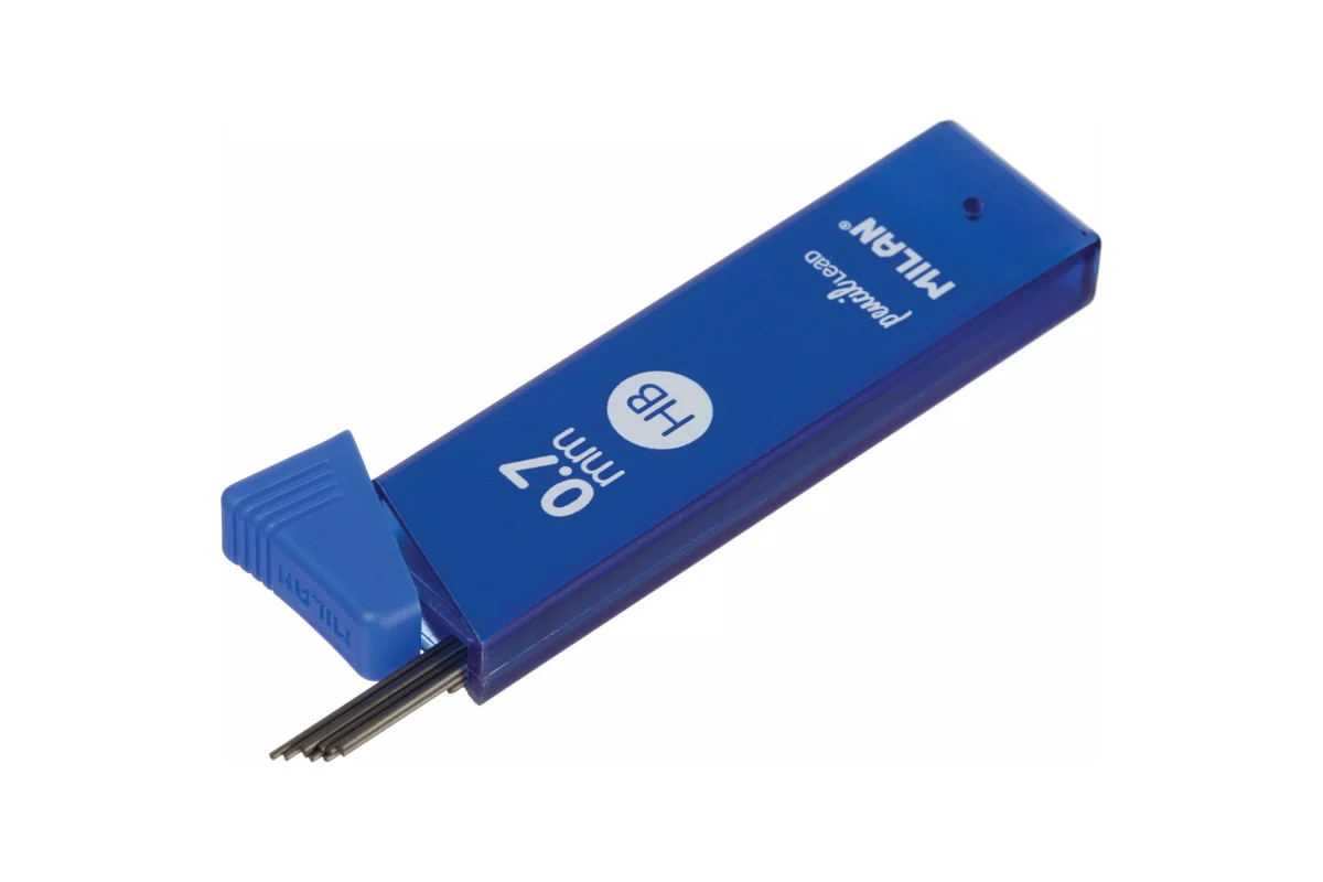 Грифели для механических карандашей Milan 12 шт 07 мм HB 152₽