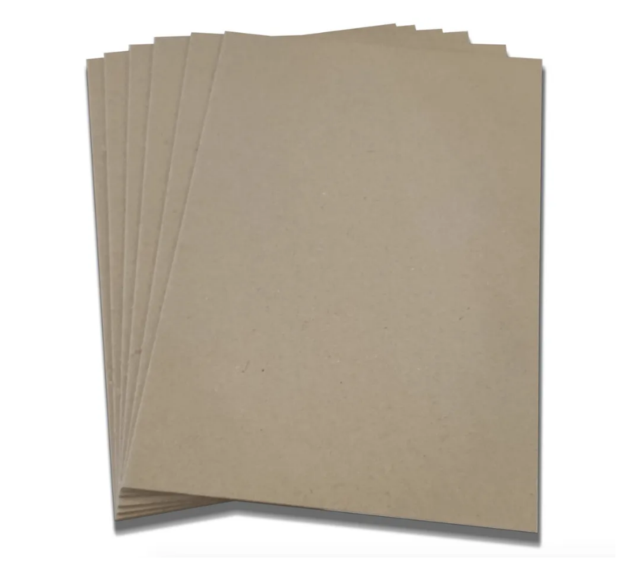 Картон переплетный DECORITON лист 20х30 см 2 мм 1250 г карточки для записи иностр слов 80шт немел картон