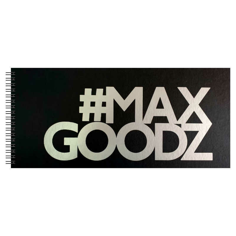 Скетчбук для акварели панорамный Maxgoodz 