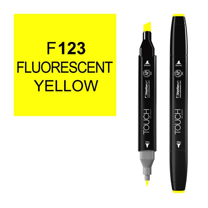 Маркер спиртовой Touch Twin цв. F123 флуорисцентный жёлтый пазл сортер городские приключения 12 деталей
