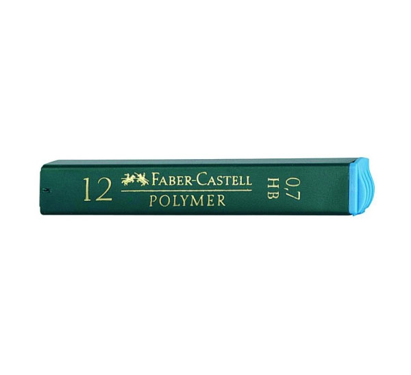 Набор грифелей для механического карандаша "Polymer" 12 шт 0,7 мм