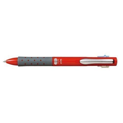 Ручка шариковая 4х цветная Tombow Reporter Smart 4 colors красный корпус