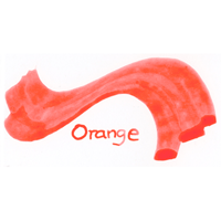 Чернила Talens 11 мл Оранжевый дразнилка для кошек v i pet с пером и колокольчиком оранжевый 48 см