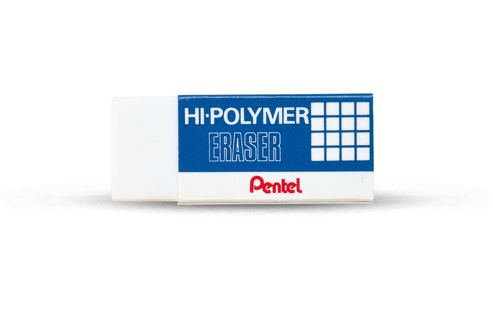 Ластик Pentel Hi-Polymer Eraser 35х16х11,5 мм ластик pentel hi polymer eraser 43х17 5х11 5 мм