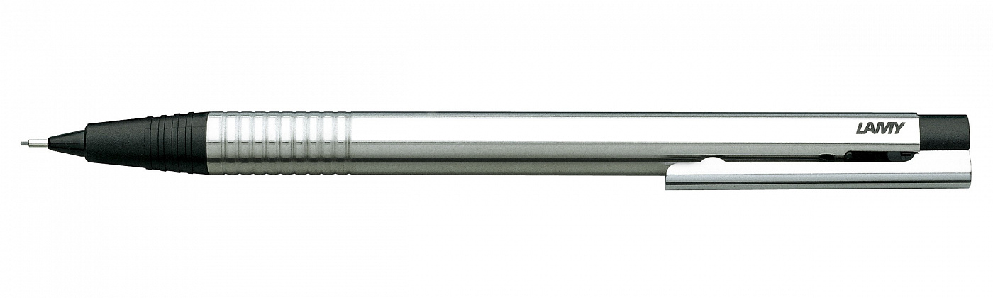 Карандаш механический LAMY 105 logo, 0,5 мм, Полированная сталь карандаш механический 0 7 мм koh i noor 5055 7 mephisto profi грип синее кольцо клип