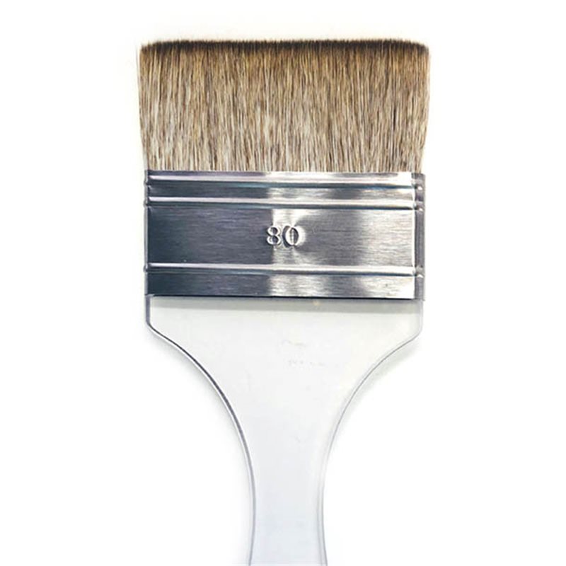 Кисть синтетика мангуст имитация 80 Roubloff 5T2P короткая ручка 2167₽