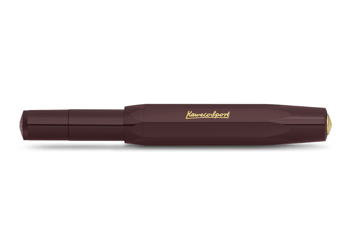Ручка перьевая Kaweco CLASSIC Sport F 0,7 мм, корпус бордовый KW10000483 - фото 2