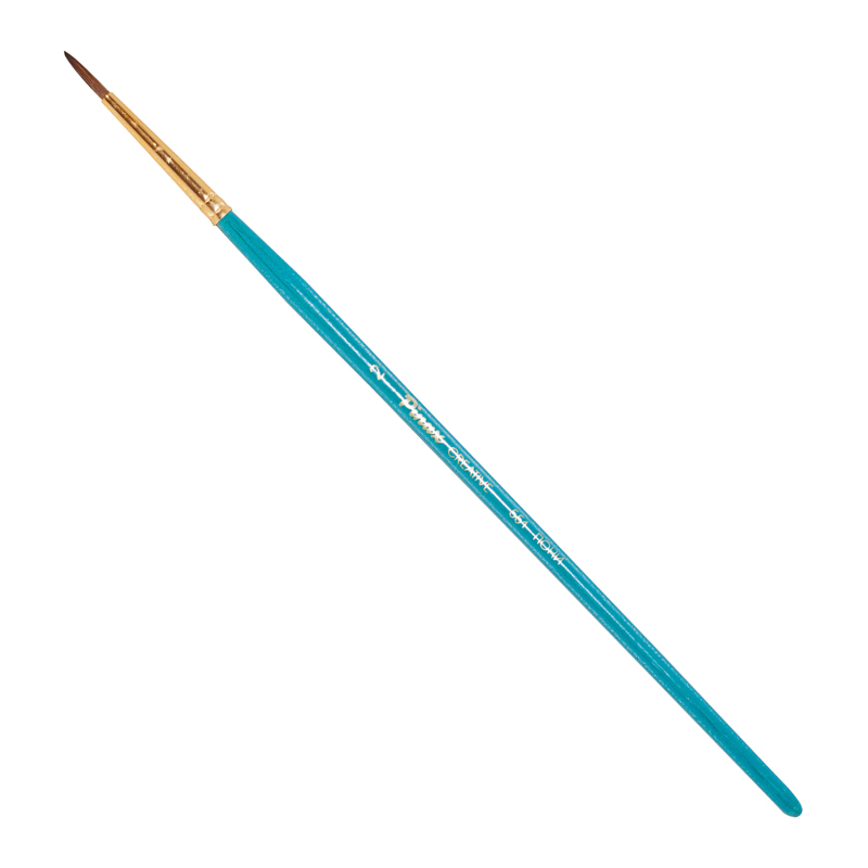 Купить Кисть пони №2 круглая Pinax Creative 551 короткая ручка, Китай