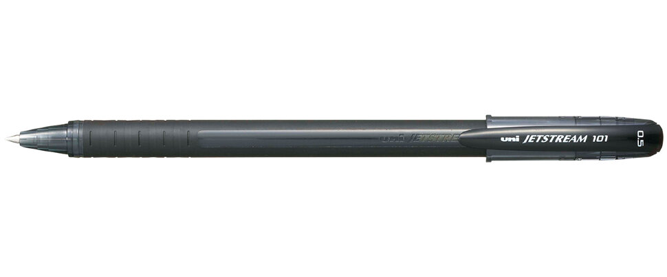 ручка шариковая uni jetstream 0 7 мм черная Ручка шариковая UNI 