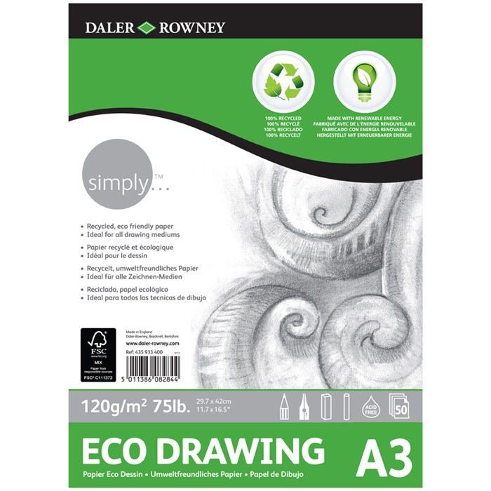    Daler-Rowney Simply Eco 3 50  120 