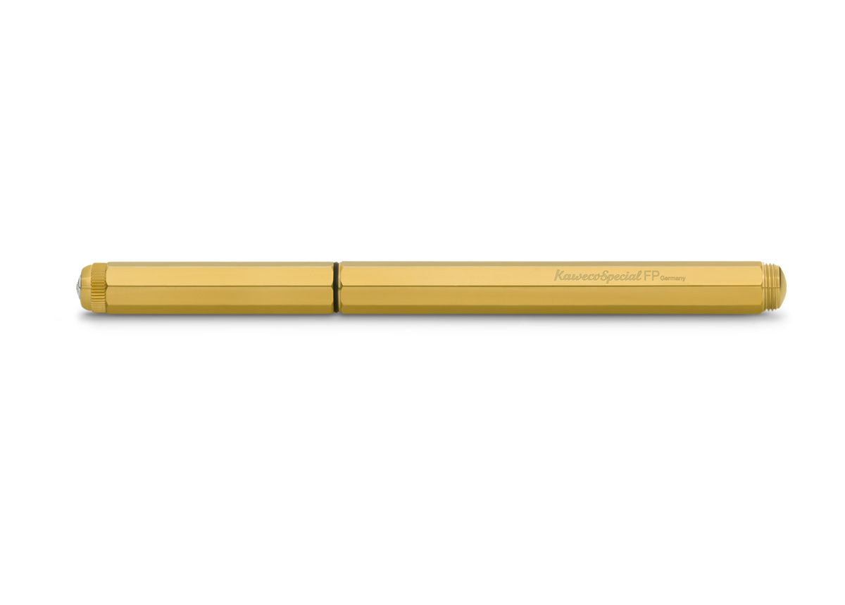 Ручка перьевая Kaweco SPECIAL M 0,9 мм, чернила синие, корпус латунный KW10001392 - фото 2