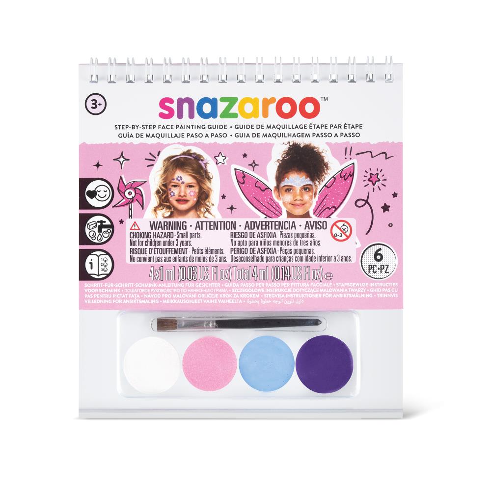 Набор красок для лица для девочек Snazaroo 
