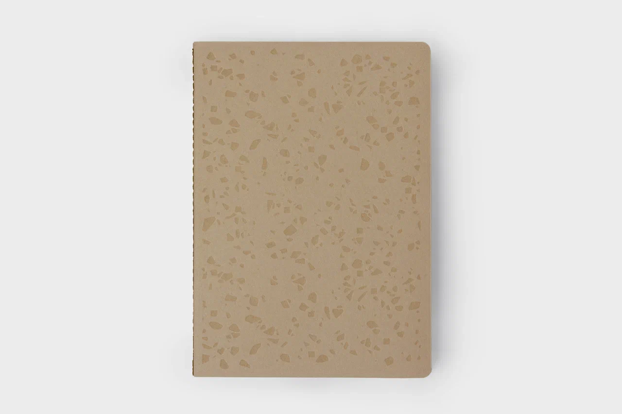 Блокнот Прочнее камня песочный 500₽