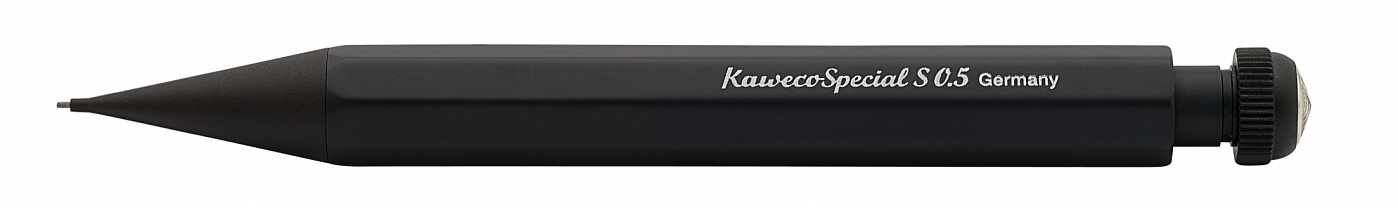 Карандаш механический Kaweco Special 0,5 мм, корпус черный с ластиком
