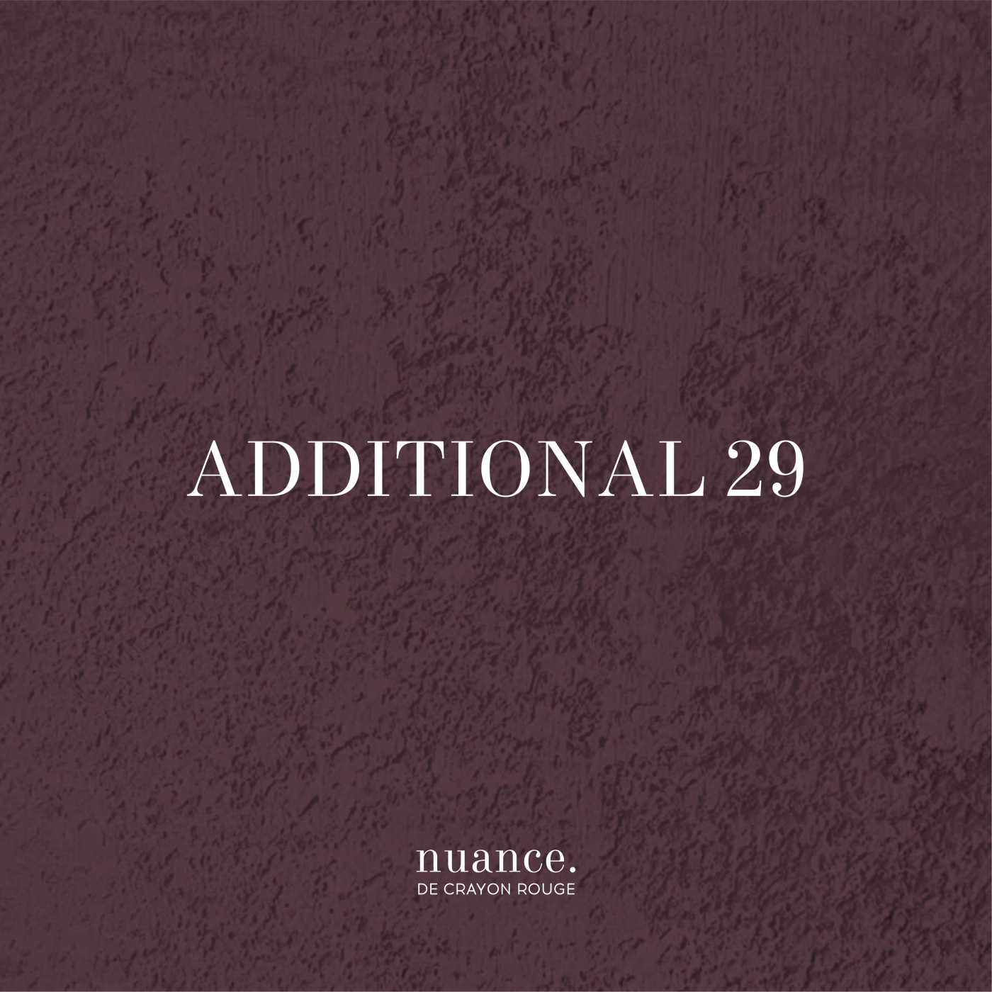 Пастель сухая ручного изготовления nuance., ADDITIONAL 29 (PR63:1, PW6)