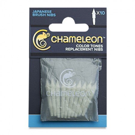 Набор перьев сменных Chameleon Brush Tips 10 шт подарочный набор toptech razor 3 1 бритва 9 сменных кассет