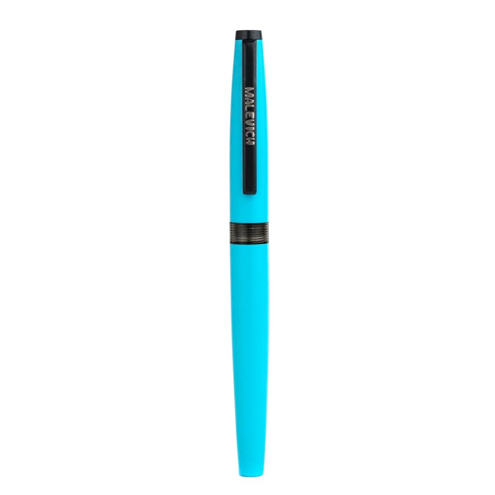 Ручка перьевая Малевичъ с конвертером, перо EF 0,4 мм, цвет: бирюзовый