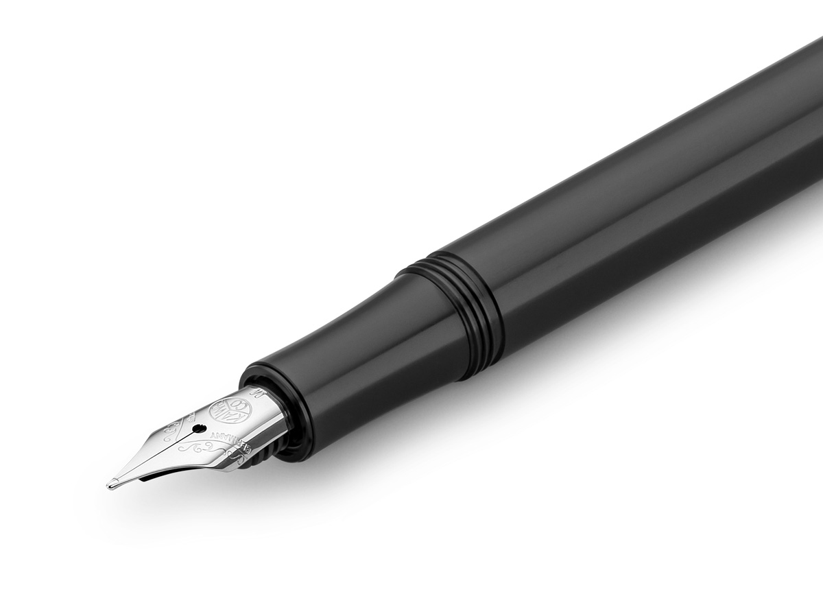 Ручка перьевая Kaweco LILIPUT EF 0,5 мм, чернила синие, корпус черный KW10000455 - фото 4
