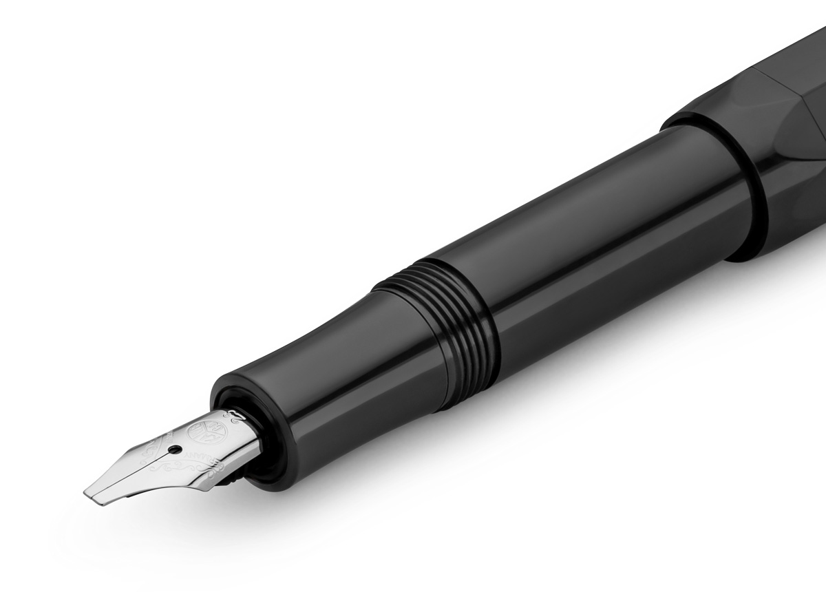 Ручка перьевая Kaweco CALLIGRAPHY 2,3 мм, чернила синие, корпус черный KW10000811 - фото 1