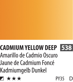 Акварель ShinHanart PWC extra fine 15 мл №538 Темно-желтый кадмий дракула самая полная версия