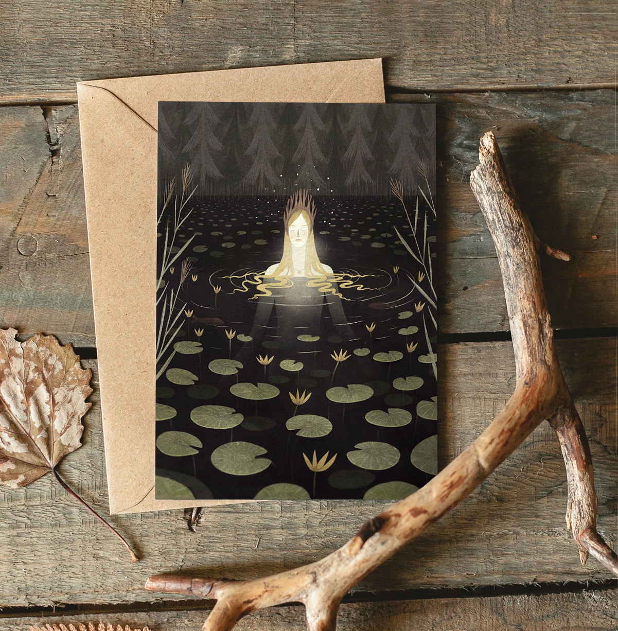 Открытка Дворникова А Русалка 110₽