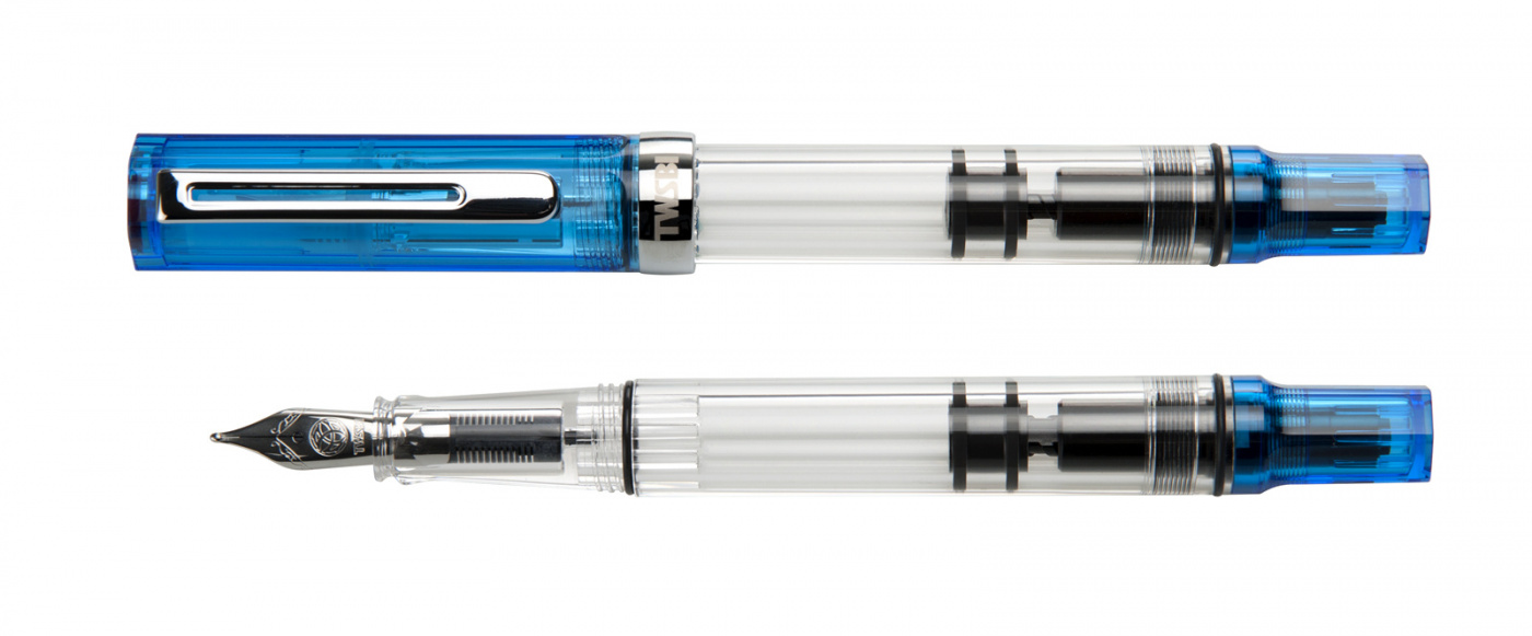 Ручка перьевая TWSBI ECO, Синий, EF ручка перьевая twsbi go прозрачный